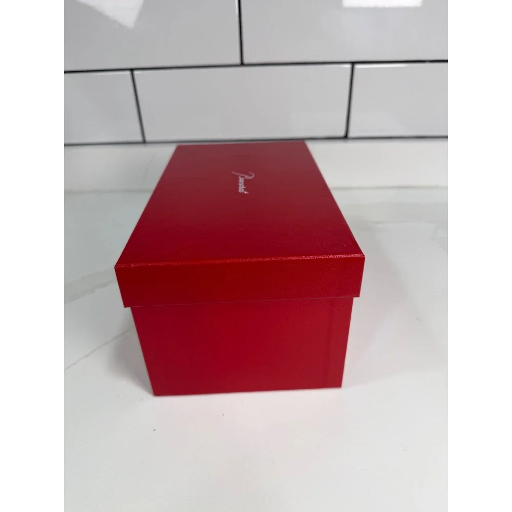 Baccarat Red Empty Gift Presentation Storage Box 10
